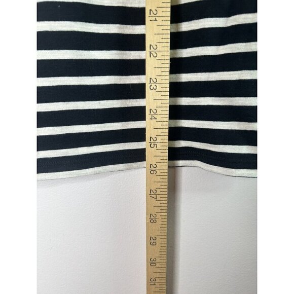 Rafaella Weekend Womens Black White Stripes Tank Sleeveless Size Small NWT - Picture 8 of 10